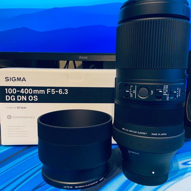 SIGMA(シグマ)の【極美品】SIGMA 100-400mm F5-6.3 DG DN Eマウント スマホ/家電/カメラのカメラ(レンズ(ズーム))の商品写真