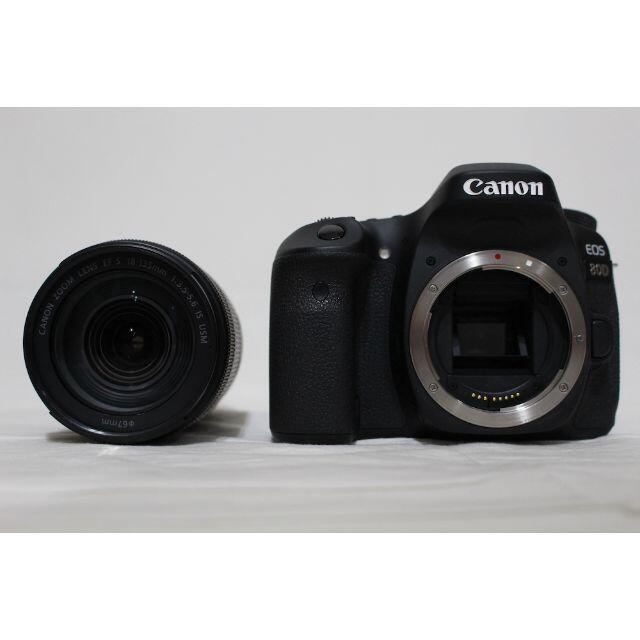 Canon(キヤノン)の★MaxiMo様限定★Canon一眼レフカメラ EOS80D18135USMLK スマホ/家電/カメラのカメラ(デジタル一眼)の商品写真