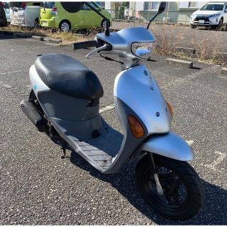 スズキ(スズキ)のスズキ レッツ4 50 cc 原付 スクーター 4スト 実動 書類 カギあり(車体)