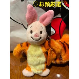 ディズニー(Disney)の完売品！EVERYONE IS TIGGER♡ピグレット♡キーチェーン！お顔厳選(ぬいぐるみ)