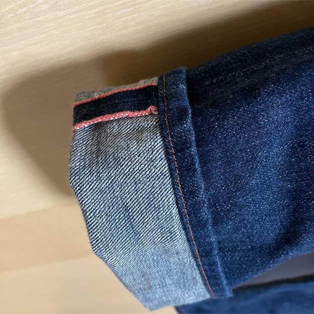 KATO`(カトー)のKATO' デニムパンツ ジーンズ サイズ29 赤身 ボタンフライ メンズのパンツ(デニム/ジーンズ)の商品写真