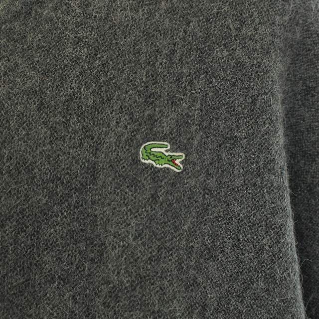 LACOSTE(ラコステ)のラコステ 90s ヴィンテージ ベビーアルパカ ニット 9 4XL グレー メンズのトップス(ニット/セーター)の商品写真