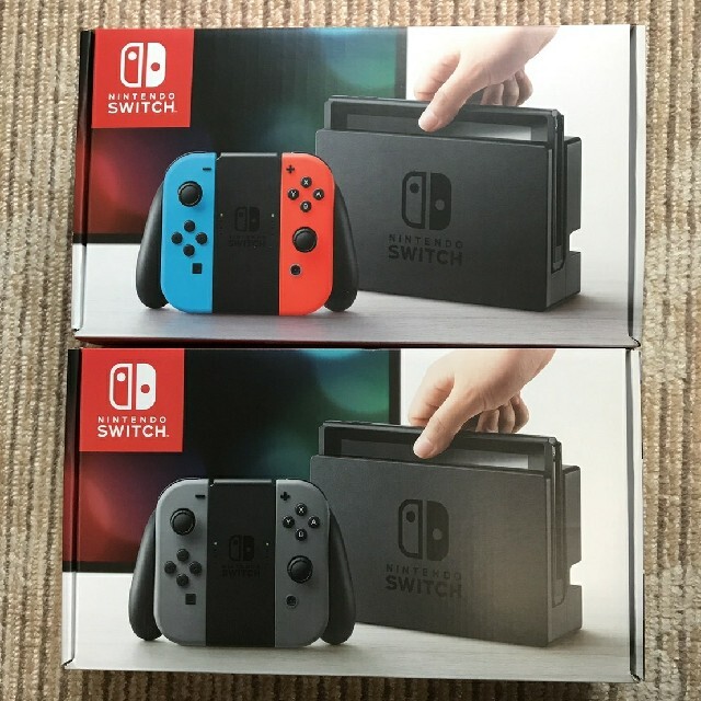 新品　Nintendo Switch　ネオン　2台