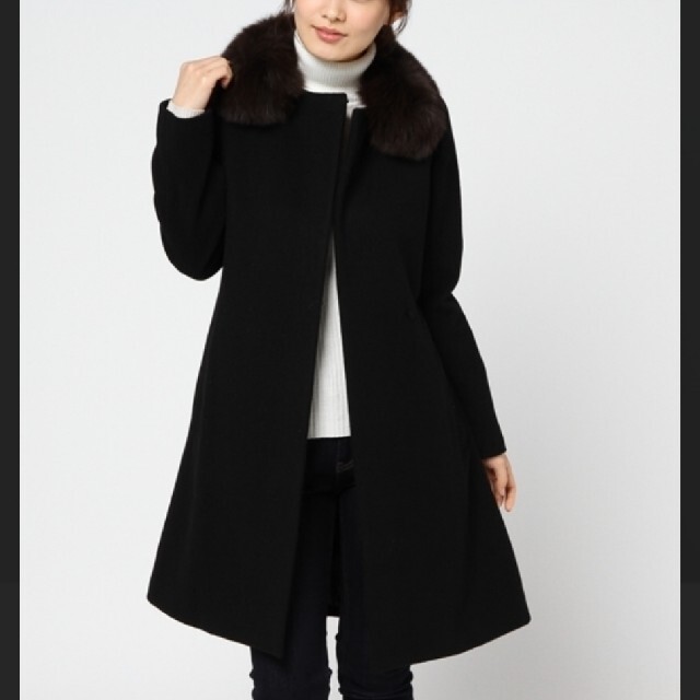 Apuweiser-riche❤︎ふわふわファーが可愛い4wayコート ジャケット ...