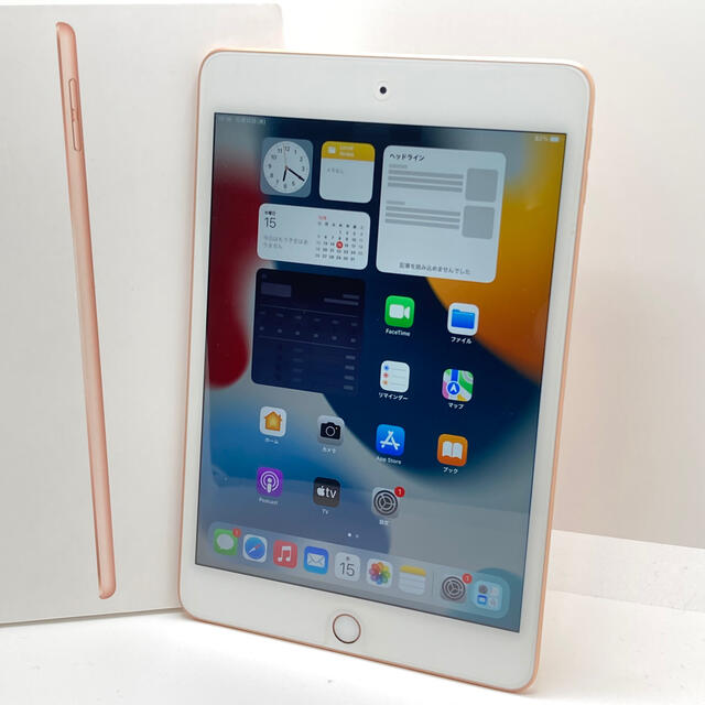 【美品】Apple iPad mini 第5世代 64GB wifi ゴールド