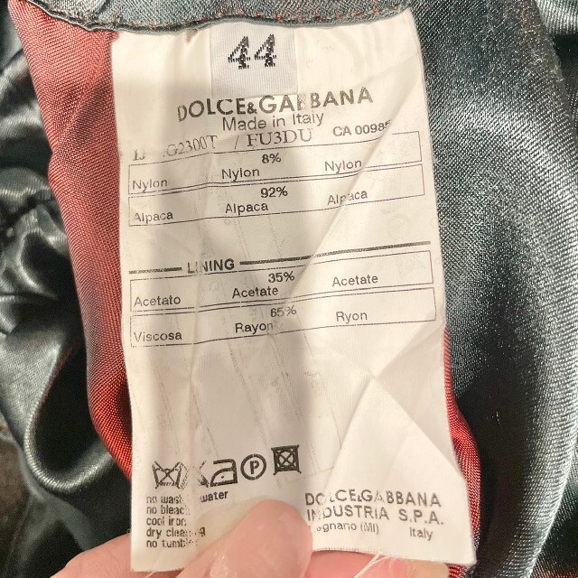 DOLCE&GABBANA 『Dolce&Gabbana』 アルパカコートの通販 by キーshop｜ドルチェアンドガッバーナならラクマ - ドルチェ＆ガッバーナ 最適な価格