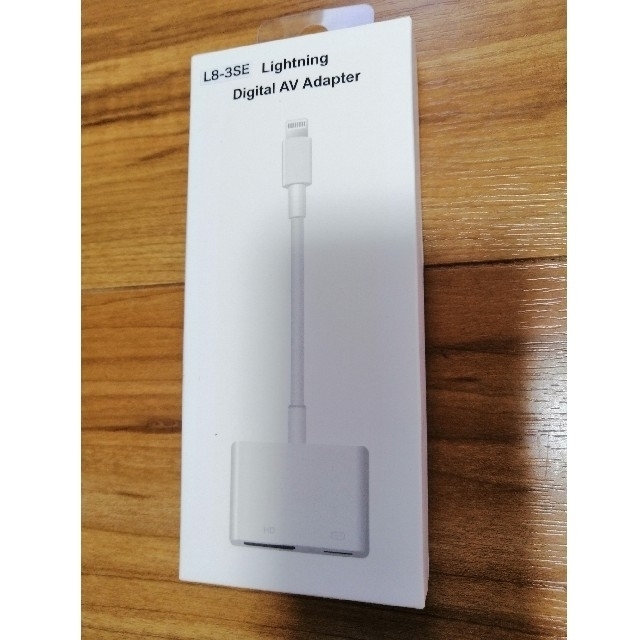L8-3SE Lightning Digital AV Adapterの通販 by jojo L8-3SE Lightning デジタルAVアダプター