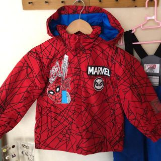 MARVEL スキーウエア スパイダーマン 110の通販 by nana