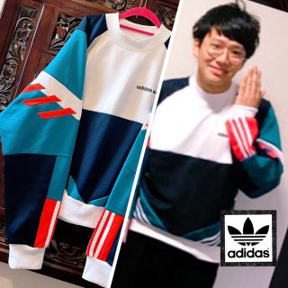 アディダス(adidas)のアディダス ミキ 亜生 MIX ジャージ トレーナー パーカー スウェット (スウェット)