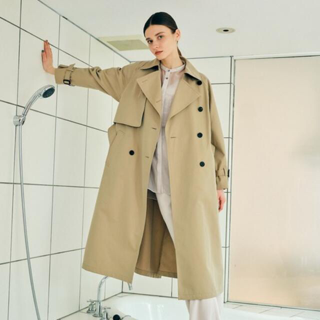 美品】CITY/シティ/ロングトレンチコート | labiela.com