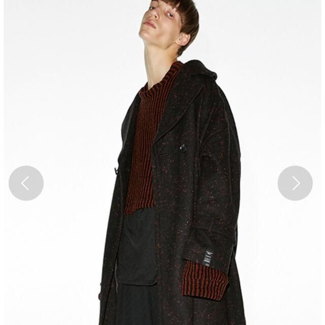☆買い物三昧☆ 未使用 SHAREEF NEP MELTON LONG COAT 10.2万 www