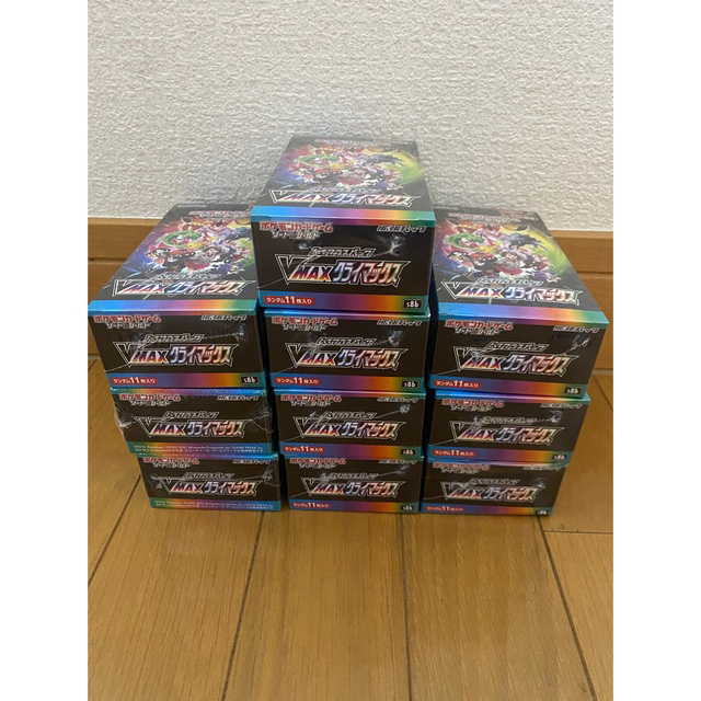 【中古】 vmaxクライマックスbox シュリンク付き 10個セット Box/デッキ/パック 【中古】 vmaxクライマックスbox シュリンク付き 10個セット Box/デッキ/パック
