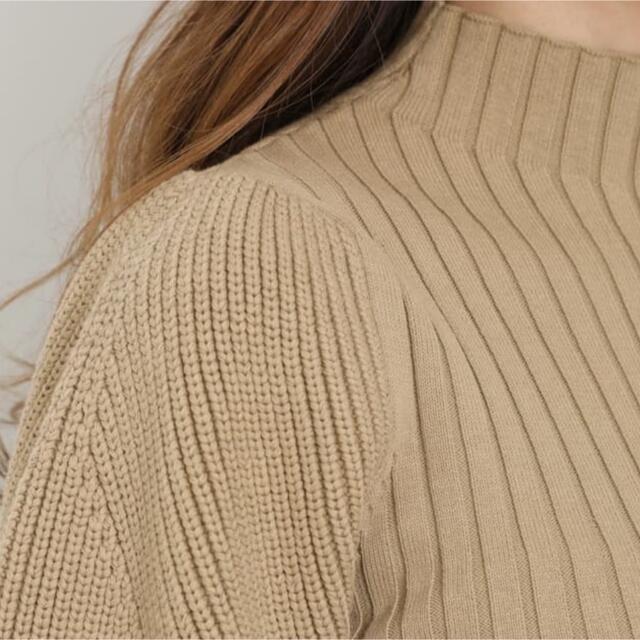 rienda(リエンダ)のrienda【美品】Low Gauge SLV Knit TOP レディースのトップス(ニット/セーター)の商品写真