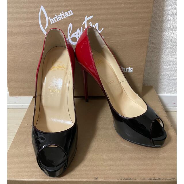 クリスチャンルブタン オープントゥヒール 美品 ciaociaoibiza.com