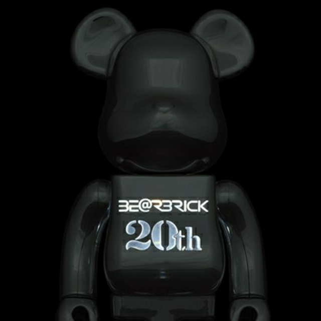 BE@RBRICK 20th DEEP CHROME Ver 1000% 未開封 経典ブランド 53550円 ...