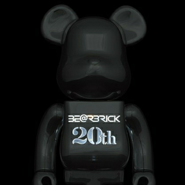 BE@RBRICK 20th DEEP CHROME Ver 1000% 未開封 経典ブランド 53550円