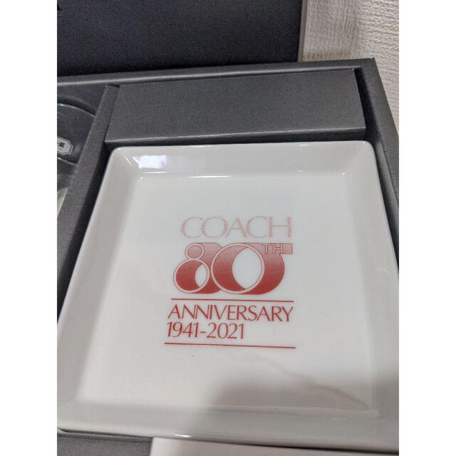 COACH(コーチ)のCOACH コーチ ワイングラス 食器 80周年アニバーサリー ノベルティ インテリア/住まい/日用品のキッチン/食器(食器)の商品写真