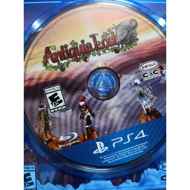 PS4 北米版 antiquia Lost 忘失のイストリア