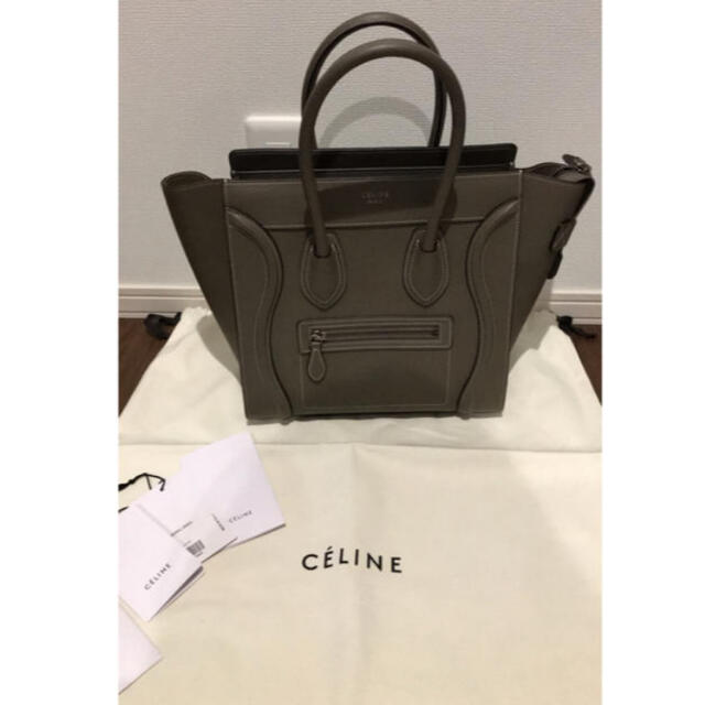 celine(セリーヌ)のセリーヌ ラゲージ マイクロ スリ レディースのバッグ(ハンドバッグ)の商品写真