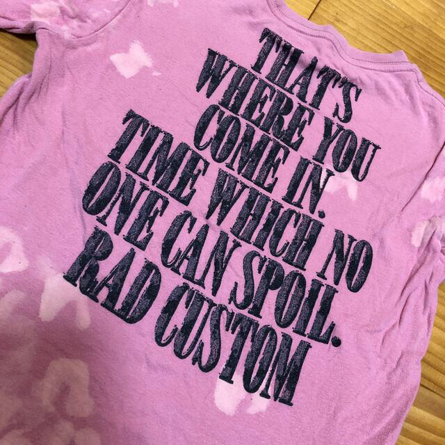 RAD CUSTOM(ラッドカスタム)のラッドカスタム ピンク キッズ/ベビー/マタニティのキッズ服男の子用(90cm~)(Tシャツ/カットソー)の商品写真