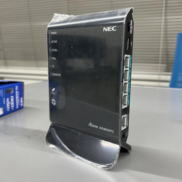 NEC(エヌイーシー)のNEC Aterm 無線ルーター PA-WG1800HP2 スマホ/家電/カメラのPC/タブレット(PC周辺機器)の商品写真