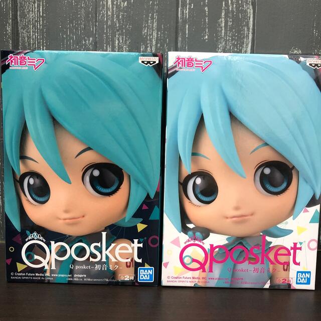 初音ミク Qposket フィギュア ABカラー セット エンタメ/ホビーのフィギュア(アニメ/ゲーム)の商品写真