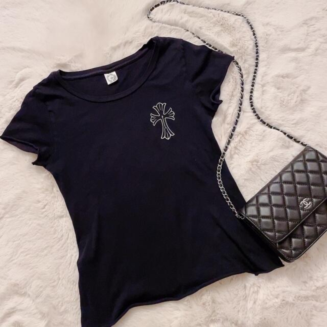 Chrome Hearts(クロムハーツ)の本物　クロムハーツ　Tシャツ レディースのトップス(Tシャツ(半袖/袖なし))の商品写真