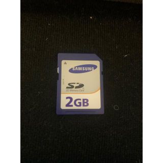 サムスン(SAMSUNG)のsdカード　2GB(その他)