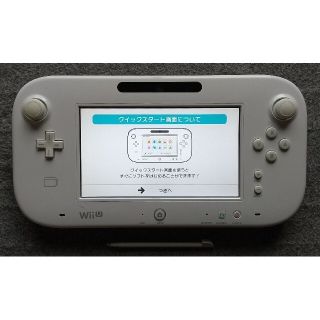 ウィーユー(Wii U)の訳あり WII U ゲームパッド(家庭用ゲーム機本体)