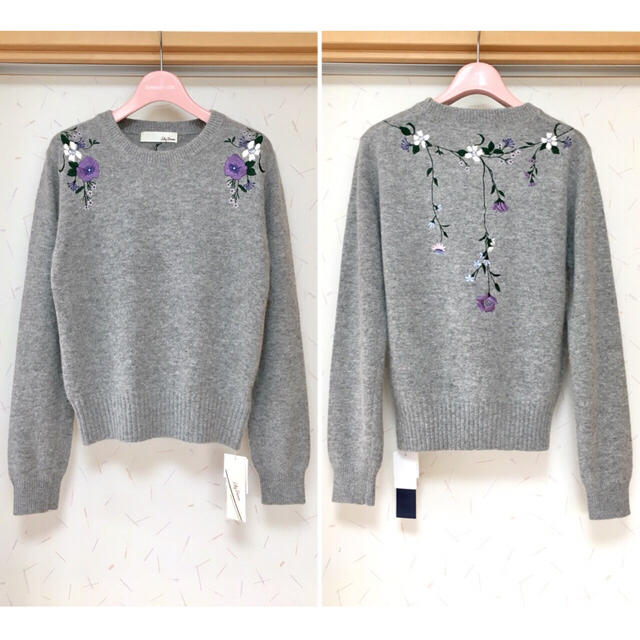 させていた Lily Brown - Lily Brown刺繍ニットプルオーバー♡地味にスゴイ♡石原さとみ♡今期の通販 by ポメラニアン's