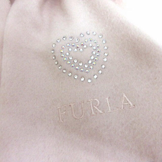 Furla(フルラ)のフルラ FURLA マフラー ストーン装飾 フリンジ ライトピンク レディースのファッション小物(マフラー/ショール)の商品写真