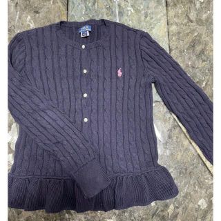 ポロラルフローレン(POLO RALPH LAUREN)のラルフローレン　カーディガン　160(カーディガン)