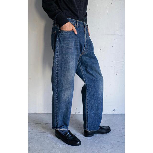 A.PRESSE WASHED DENIM WIDE PANTS 34 - デニム/ジーンズ