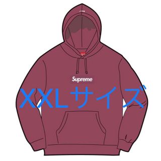 シュプリーム(Supreme)のSupreme box logo hooded sweatshirt plum(パーカー)