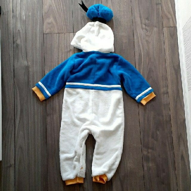 Disney(ディズニー)のドナルド　ロンパース キッズ/ベビー/マタニティのキッズ服男の子用(90cm~)(その他)の商品写真