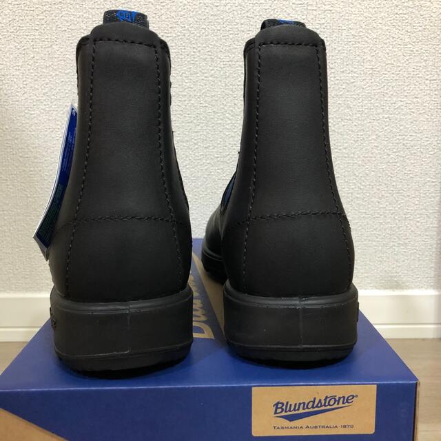 Blundstone(ブランドストーン)のUK7 【新品未使用】ブランドストーン　ブラック&ブルー　サイドゴアブーツ メンズの靴/シューズ(ブーツ)の商品写真