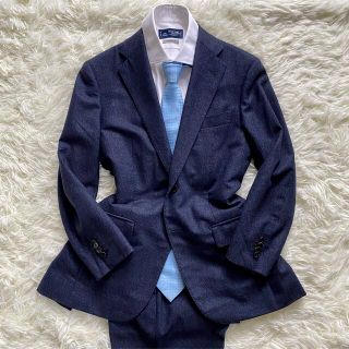 LORO PIANA - 【美品 ロロピアーナ】シップス スーツ S 紺 ドリーム
