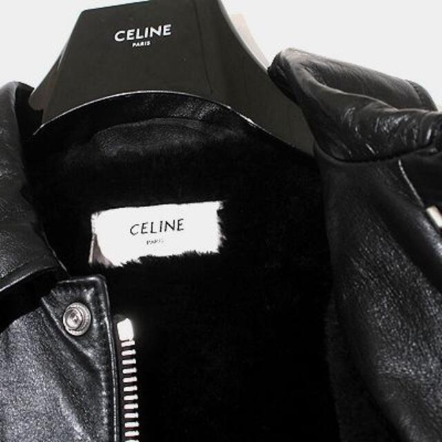 celine(セリーヌ)の新品 20AW CELINE セリーヌ ソフトラム アビエータージャケット メンズのジャケット/アウター(ライダースジャケット)の商品写真