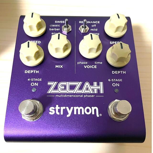 新品　Strymon zelzah ストライモン　マルチフェイザー