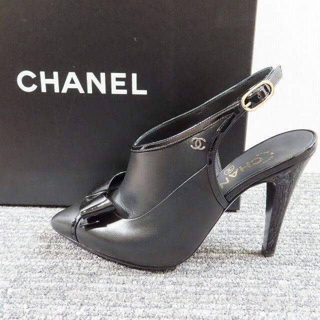 超美品　CHANEL パンプス　靴　シャネル