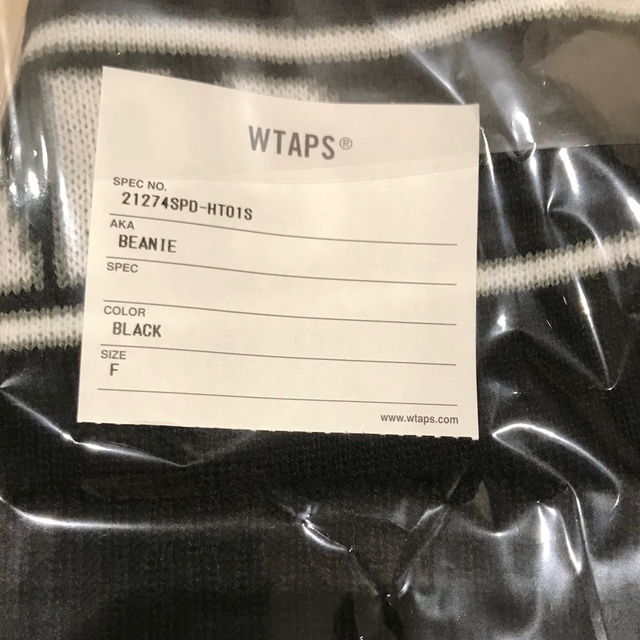 W)taps(ダブルタップス)のKさん専用　 Supreme Wtaps BEANIE/BLACK  メンズの帽子(ニット帽/ビーニー)の商品写真