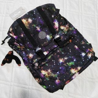 キプリング(kipling)のkipling キプリング 宇宙 スペース柄 リュックサック バックパック(リュック/バックパック)