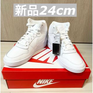 美品 NIKE ジョーダン スニーカー 赤 白 24 ダンス バスケ ハイカット