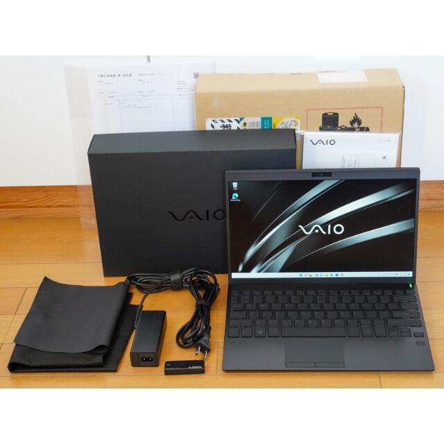 正規 VAIO - VAIO SX12 ALL BLACK i7-1065/16G/512G/SIM ノートPC