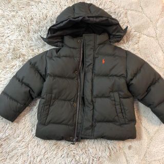 ラルフローレン(Ralph Lauren)のラルフローレン ダウンジャケット アウター　カーキ　4T(ジャケット/上着)