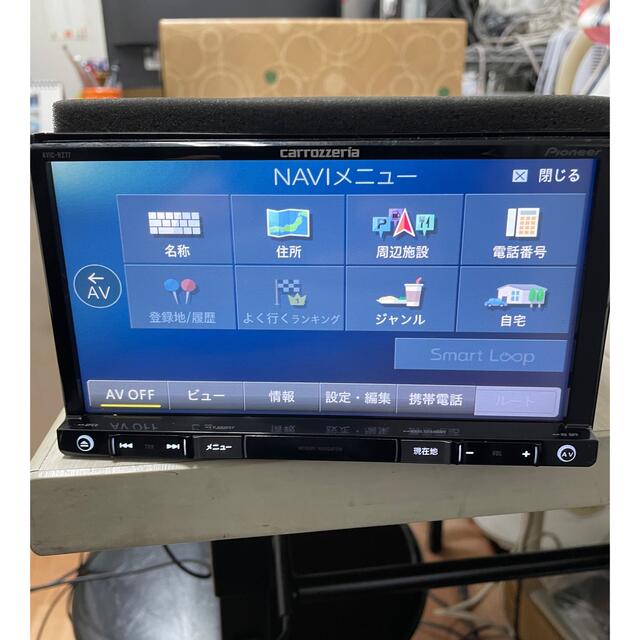 カロッツェリア AVIC-RZ77 データ2015年　動作確認済み 自動車/バイクの自動車(カーナビ/カーテレビ)の商品写真