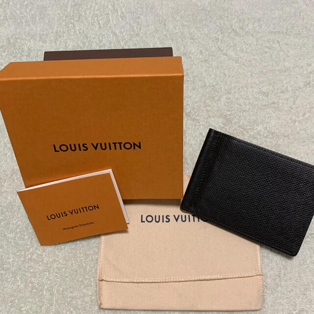 LOUIS VUITTON(ルイヴィトン)のルイヴィトン　マネークリップ　ポルトフォイユ　パンス　タイガ メンズのファッション小物(マネークリップ)の商品写真