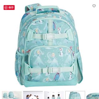 ディズニー(Disney)の新品！ポッタリーバーン リュック  アナ雪 子供 バッグパック(リュックサック)