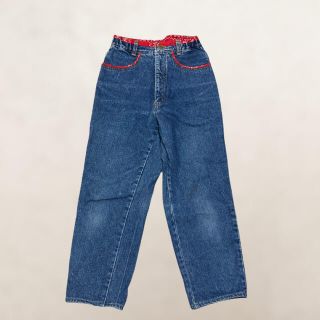 ラングラー(Wrangler)の50’sstyle Wrangler Gals ペイズリーパイピングデニムパンツ(デニム/ジーンズ)