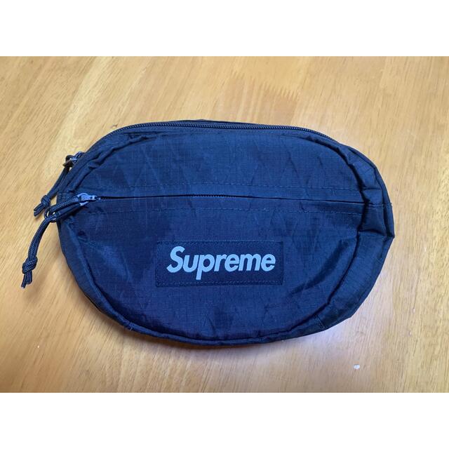 最終価格！シュプリームsupreme18FW Waist Bag "Black"